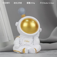 Figurines d'astronaute, décoration de maison, cadeau d'anniversaire pour enfants, sculpture de bureau, vente en gros
