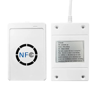 Replicador clon NFC ACR122U USB lector de lectura y escritura de tarjetas inteligentes sin contacto 13,56 MHz lector de Control de acceso de copiadora de tarjetas