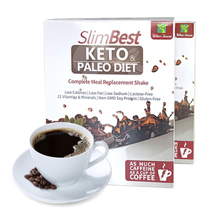 SlimBest Café Diète Cétogène, Café Instantané Naturel pour Maigrir, Perte de Poids - Product Image 1