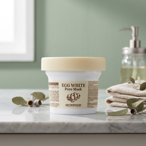 Skimood-mascarilla de poros, huevo blanco (2021)-125g, purifica los poros, Elimina la obstrucción de los poros, hecha en Corea - Product Image 2