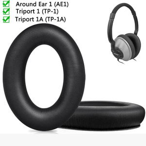 Almohadillas de repuesto de cuero proteico para auriculares Bose Triport TP1 AE1, almohadillas de espuma viscoelástica de alta densidad - Product Image 6