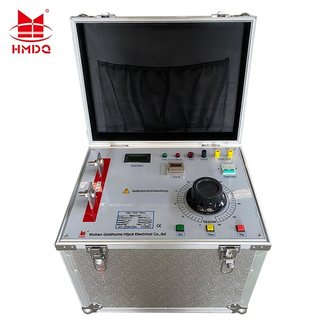 500A 1000A Digital High Current Test Set Primary Injection Test Kit Primary Injection Testing of Circuit Breakers