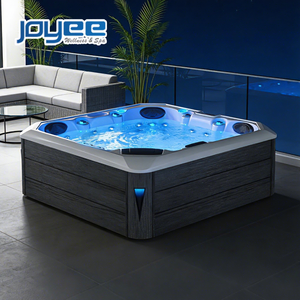 JOYEE <span class=keywords><strong>Deluxe</strong></span> Whirlpools USA Acrylique Balboa Control Hydro Pool 5 Personnes Outdoor Hot Tub <span class=keywords><strong>Spa</strong></span> - Product Image 1