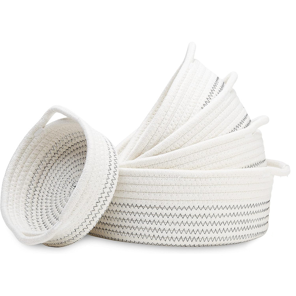 Fil noir et corde blanche-ensemble de 5