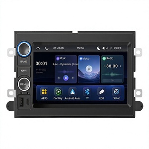เครื่องเล่น MP5 ติดตั้งบนคอนโซลรถยนต์สำหรับ F150 ปี 2007-14 รองรับ Wireless CarPlay และ Android Auto สำหรับระบบควบคุมกลาง Android Auto - Product Image 1
