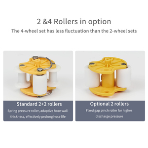 JIHPUMP 12v 24v step motor çamaşır tıbbi kahve sıvı transfer dolum makinesi viskoz yüksek akış peristaltik pompa - Product Image 3