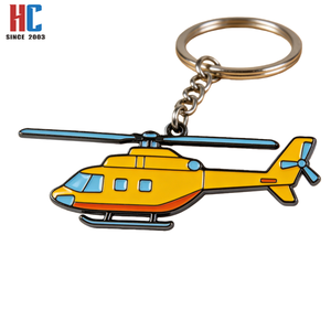 Porte-clés personnalisés en alliage de zinc sur le thème du transport, fabriqués en usine depuis 23 ans : Voiture de <span class=keywords><strong>police</strong></span>, Voilier, Train, Hélicoptère, Voiture de course - Product Image 4