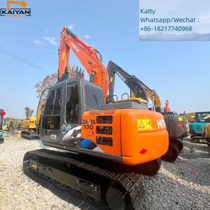 รถขุดไฮดรอลิกแบบตีนตะขาบมือสอง Hitachi ZX130 น้ำหนัก 13 ตัน สภาพการทำงานดีเยี่ยม รถขุดขนาดกลาง รถขุดสำหรับขาย - Product Image 4