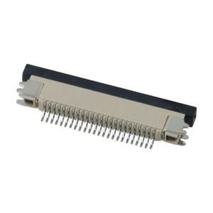 ขั้วต่อ FFC FPC แบบลิ้นชัก 14/24 พิน ระยะพิทช์ 0.5 มม. แบบ ZIF SMD/SMT หน้าสัมผัสล่างพร้อมขั้วทองแดงผสมและเคลือบด้วยดีบุก - Product Image 2