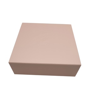 Cajas de Regalo Rojas/Negras/Rosas, Cajas Rígidas de Lujo Coloridas Mate para Bodas y Eventos - Product Image 4
