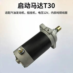 Moteur de bateau hors-bord T30, démarreur à essence, 30 chevaux - Product Image 2