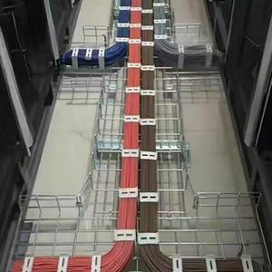 Bandeja de cable de malla de alambre de cesta de acero inoxidable liso de alta calidad personalizada para tendido de cables de varios tamaños - Product Image 6