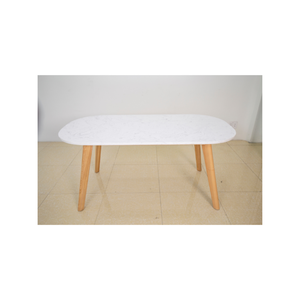 Ariane โต๊ะรับประทานอาหารทรงรีทำจากไม้เนื้อแข็งทันสมัยเฟอร์นิเจอร์ในบ้านประกอบง่าย - Product Image 1