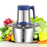 1pc 5l Plug-in Household Food Processor With Large Capacity Blender, Meat  Grinder And Vegetable Slicer. Sk-7015 With Full Copper Body, 800w High  Power For Fast Cutting. Easy To Dismantle And Clean, 3-speed
