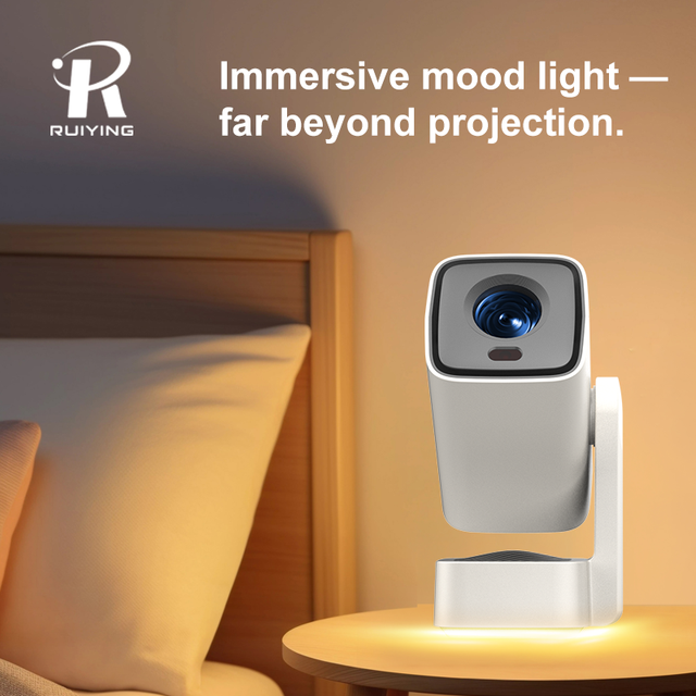 New Arrival N8 2inch LCD HD LED Android 14 Projector 150 ANSI Lm Smart Mini Short Throw Projector with 4K 30fps Decoding