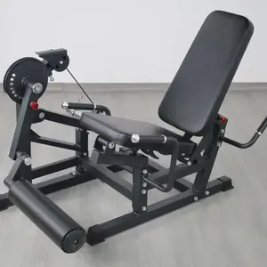 Equipo de gimnasio comercial Máquina de empuje de cadera de acero para fitness para entrenamiento de cadera y ejercicio efectivo de empuje