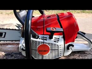 Tronçonneuse industrielle <span class=keywords><strong>STHL</strong></span> 5.4KW Ms651 à 2 temps, guide-chaîne de 36 pouces, 91cc, à essence, pour la coupe de gros arbres - Product Image 3
