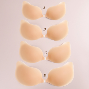 Soutien-gorge adhésif sans couture pour le lifting des seins, soutien-gorge invisible push-up, soutien-gorge en silicone transparent sans dos, <span class=keywords><strong>cache</strong></span>-tétons pour robe sans bretelles - Product Image 2