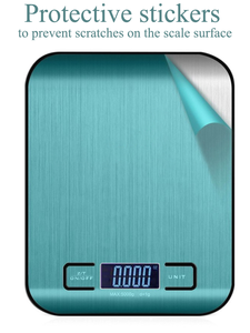 도매 가정용 5000g 10kg <span class=keywords><strong>Bascula</strong></span> Cocina 스테인레스 스틸 식품 가중치 균형 전자 디지털 주방 저울 LCD - Product Image 2