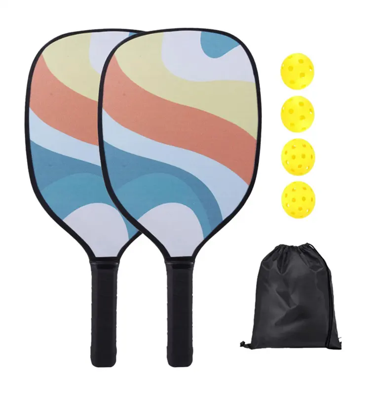 Lightweight Comfort Grip Rackets Racquets Sports Pickleball Paddles Set