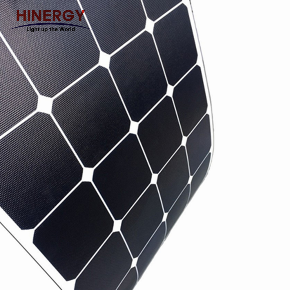 Полугибкая солнечная панель Hinergy ETFE, цена для жилого автофургона, морской автофургон, солнечная энергетическая система