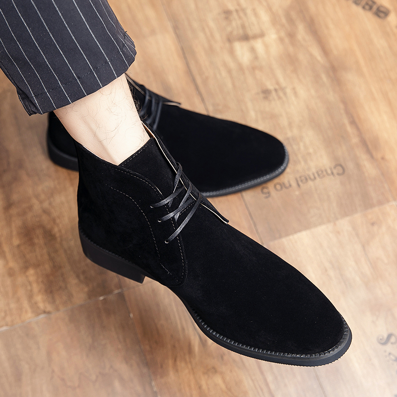chinese dress ladies World's Most Comfortable Slate Grey Suede Dress Shoe main image 0