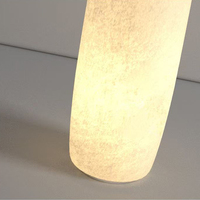 Lampe de sol LED à fibre optique artistique nordique, design moderne, éclairage d'ambiance extérieur IP65 pour villa, balcon et jardin