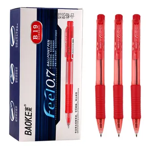 0.7mm लेखन चिकनी है और स्पष्ट रोलिंग कलम गेंद सतत लाइन कलम बॉल पेन