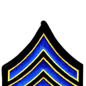Écussons brodés Chevron pour uniformes, en vente, best-sellers, badges Chevron brodés, broderie d'écussons personnalisés Chevron - Product Image 4