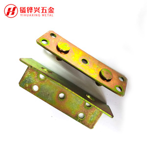 Yihuaxing Metal Furniture <b>Hinge</b> 82x27x24mm Iron Surface Mount Durable Industrial Design For Wooden Furniture - Product Image 3