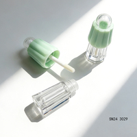 Tubes de brillant à lèvres en forme de lampe de 3 ml, contenants vides pour brillant à lèvres, emballage cosmétique, flacon transparent pour brillant à lèvres