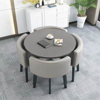 Table à Manger Moderne Durable en Gros Prix Usine, Ensemble de Table et Chaises de Salle à Manger 4 Places pour Mobilier de Maison