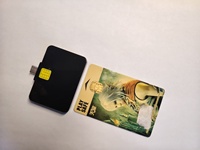 Lecteur de cartes à puce intelligent portable USB petit format ISO7816 à insertion verticale à prix abordable