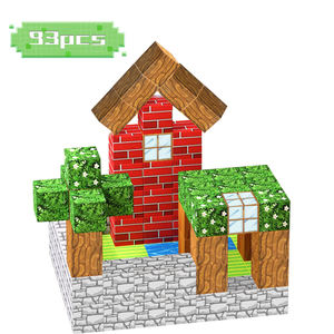 Bloques Magnéticos de Construcción Mine World, Juguete Magnético Cuadrado, Mini Mundo Magnético, Bloques de Construcción, Juguete Educativo para Niños - Product Image 6