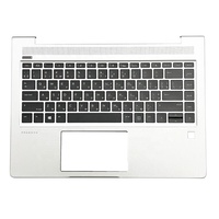 US UK RU LA AR Repose-poignets pour ordinateur portable pour HP Probook 440 G6 G7 Zbook 66 PRO14 G2 G3 Couvercle supérieur pour ordinateur portable Repose-poignets 440 G6 Couverture C pour ordinateur portable