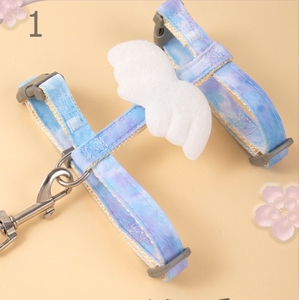 Tali kekang kucing nilon ringan dan fleksibel, tali kucing pola garis-garis untuk petualangan luar ruangan yang mudah - Product Image 6