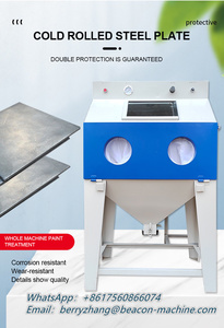 Beacon Sand Blasting Machine SD-B Portable Automatic Small Sand Blast Cabinet Equipment <b>Sandblaster</b> SD-B Automatic Sandblasting - Product Image 2