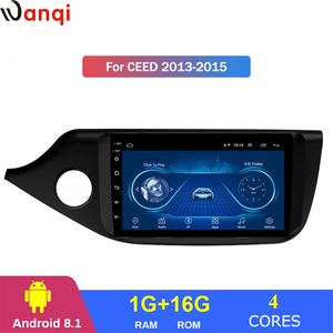 Wanqi 9 Inch 4 Cores Android <strong>14</strong> Car Audio Dvd Multimedia Player Radio Video Stereo Gps Navigation System for Kia Ceed 2012-2015 - Product Image 2