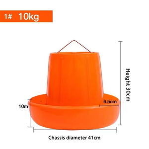 Poultry Farm Feeder <strong>Chicken</strong> Fowl Hopper Feeder Automatic Plastic Poultry <strong>Bulk</strong> Feeders - Product Image 3
