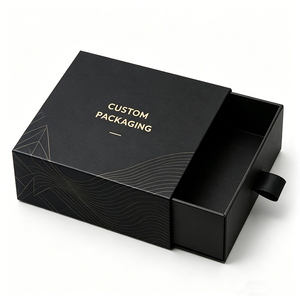 Customizable Color Box Packaging with <b>Window</b> Premium Drawer Box Pantone Color Display Paper Box for Storage Organization - Product Image 4