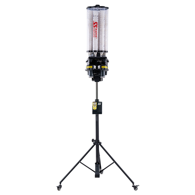 Automatic Badminton Shuttle Feeder Shuttlecock Ball Throwing Machine Badminton Shuttlecock Serving Machine with Remote Control