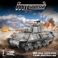 Mould King 20034 M26 Pershing Tank, jouet de combat télécommandé par application, modèle pour enfants, puzzle d'assemblage, blocs de construction, jouets