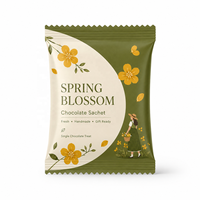 Sac cadeau en carton de luxe personnalisé, réutilisable, recyclable, biodégradable, résistant aux déchirures, avec poignée à cordon pour l'emballage alimentaire et le thé