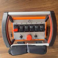 6 voies 12v 24v télécommande grue sans fil 6 Joysticks grue télécommande Radio grue télécommande ensembles
