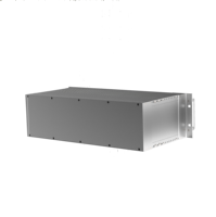 RDEKONO Polyrack Schroff Nvent Frame Type Plug-In Unit PRO Kit, blindé, perforé, avec connecteur, 6U, 167mm
