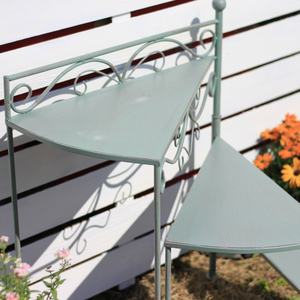 Paese americano <span class=keywords><strong>in</strong></span> <span class=keywords><strong>ferro</strong></span> <span class=keywords><strong>battuto</strong></span> fioriera per interni all'aperto verde pianta arrampicata Pergola decorativo Rack di stoccaggio per Patio panche - Product Image 5