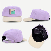 Cappellino da Baseball in Corduroy a 5 Pannelli Non Strutturato, Qualità Premium OEM, Logo Ricamato Personalizzato Bicolore, Stile Streetwear
