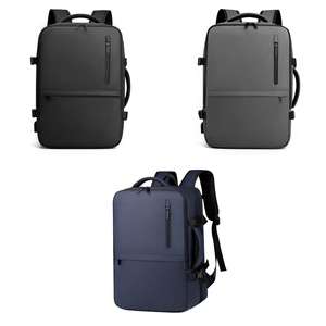 यात्रा बैकपैक बड़ी क्षमता का विस्तार करने वाला यूएसबी वाटरप्रूफ एंटी चोरी स्मार्ट बिजनेस लैपटॉप जिपर बंद - Product Image 1