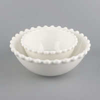 Bols à salade en céramique écologique Vaisselle de restaurant et objets à offrir Plats et assiettes à motifs pour les fêtes fabriqués en Chine