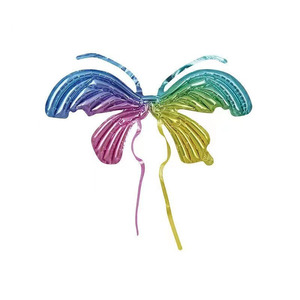 Palloncini Gonfiabili a Forma di Ala, Angeli in Foglio di Alluminio per Bambini, Farfalle Colorate per Mercatini Notturni, Adesivi Posteriori all'Ingrosso - Product Image 4